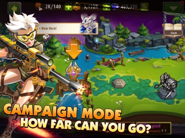 Magic Rush: Heroes لنظام iOS