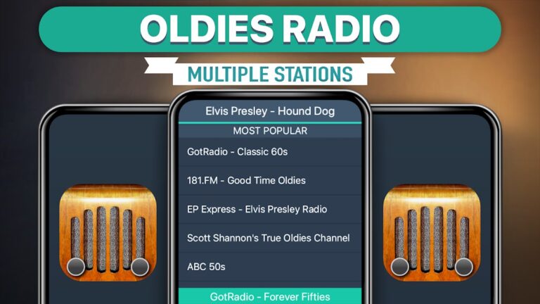 適用於 Android 的 Oldies Radio Favorites