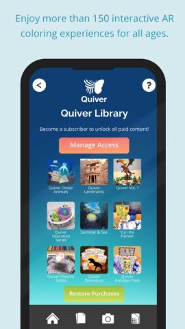 Quiver — 3D Coloring App для Android — скриншот 4