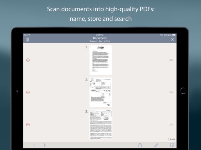 TurboScan™: document scanner لنظام iOS