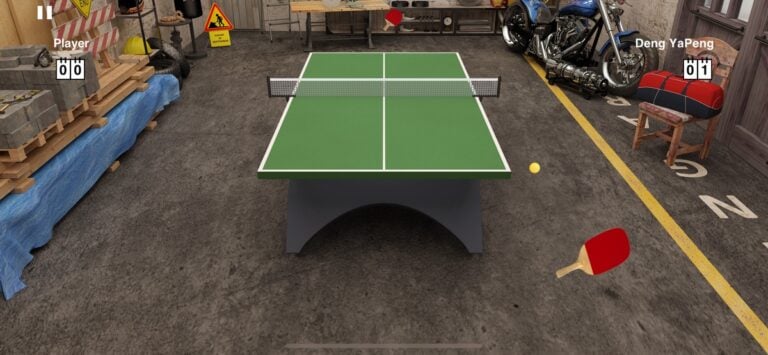 iOS 用 Virtual Table Tennis