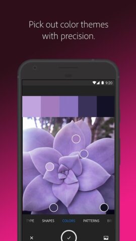 Android için Adobe Capture: Ps, Ai Araçları