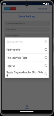 Bharath Cinemas cho Android