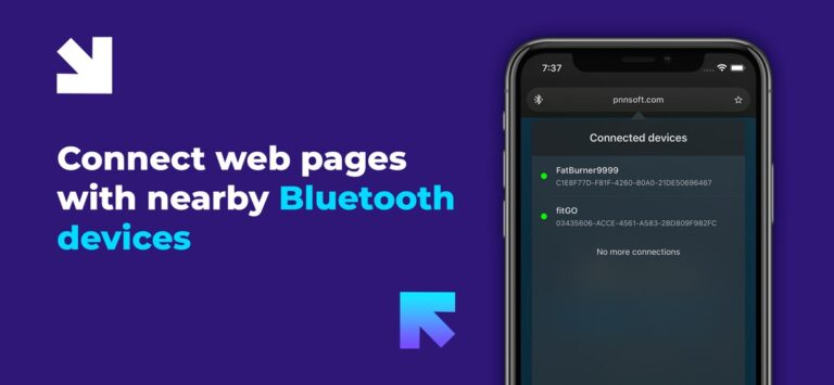 Bluefy – Web BLE Browser cho iOS