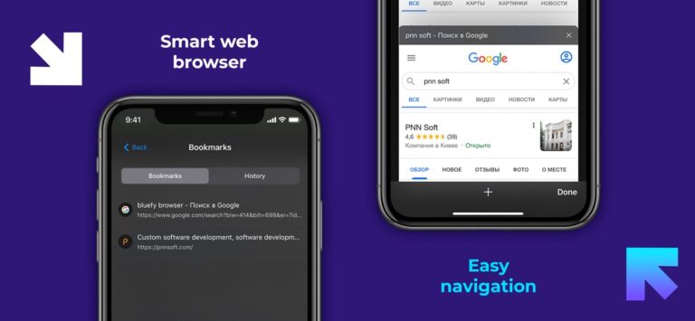 Bluefy – Web BLE Browser pour iOS