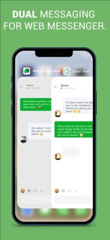 Dual Messenger für Web App Duo für iOS