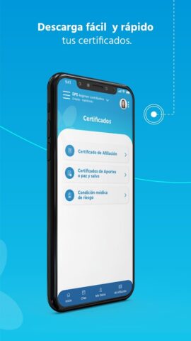 EPS Sanitas для Android — скриншот 3