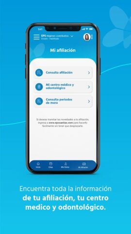 EPS Sanitas для Android — скриншот 4