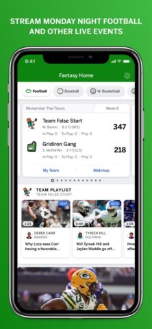 ESPN Fantasy Sports & More pour iOS