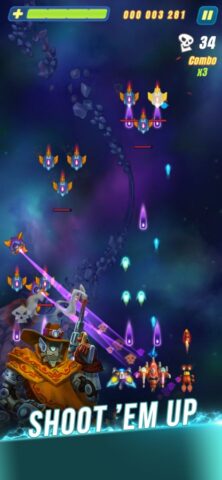 iOS 版 雄鷹–飛機遊戲 外星人街機射擊遊戲