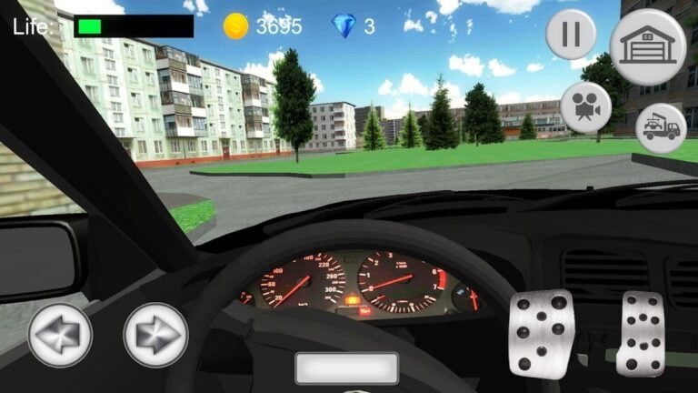 Игра машины в городе для Android