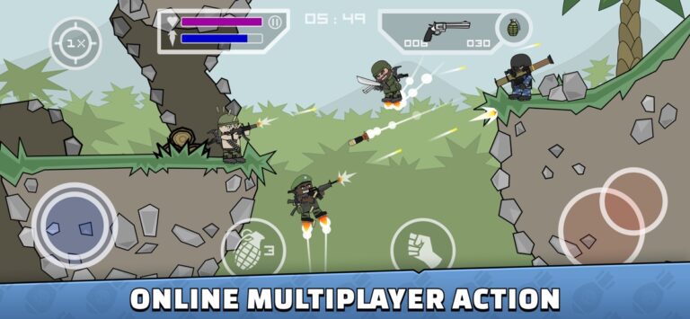 Mini Militia – Doodle Army 2 cho iOS