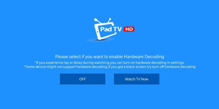 PadTV HD لنظام Android