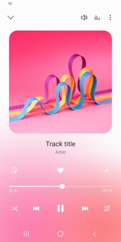 Samsung Music для Android — скриншот 1