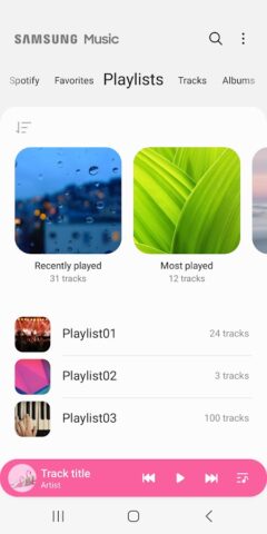 Samsung Music for Android