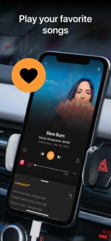 iOS 用 SoundHound音楽検索の認識とプレーヤー