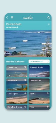 Swellnet: Surfcams & Forecasts для Android — скриншот 3