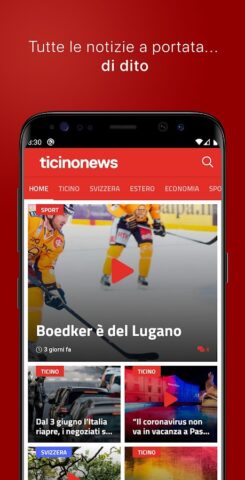 TicinoNews für Android