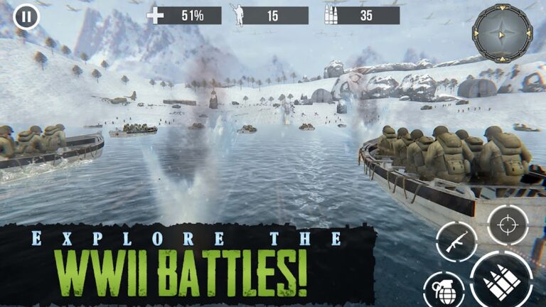 Waffen Spiele: WW2 Sniper Game für Android