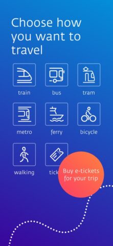 9292 reisplanner OV + e-ticket cho iOS