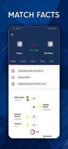 9Goal pour Android