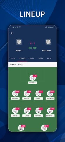 9Goal pour Android
