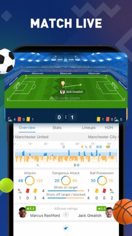 AiScore — трансляции матчей для Android
