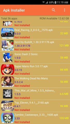 APK Installer pour Android