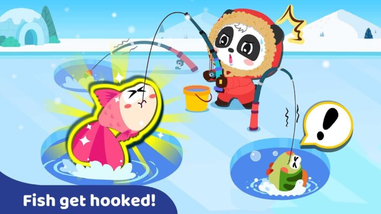 Маленькая панда: Рыбалка для Android