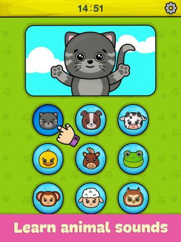 Giochi per bambini animali 3-4 per iOS