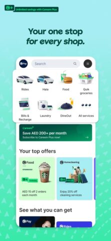 Careem – rides, food & more per iOS