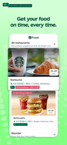 Careem – rides, food & more für iOS