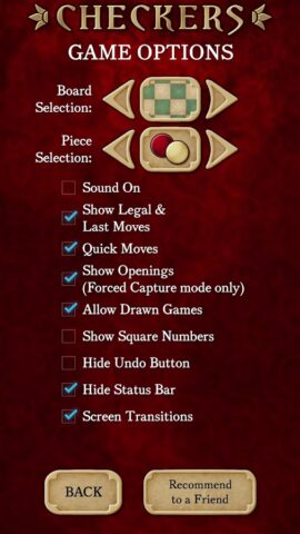 Checkers для Android — скриншот 4