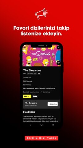 Dizilla : Yabancı Dizi Takip для Android