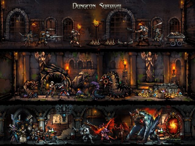 Dungeon Survival لنظام iOS