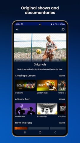 Android 版 FIFA+ | Football entertainment