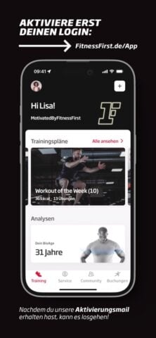 iOS 版 Fitness First Germany