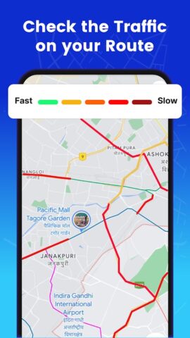 Android için GPS Route Finder