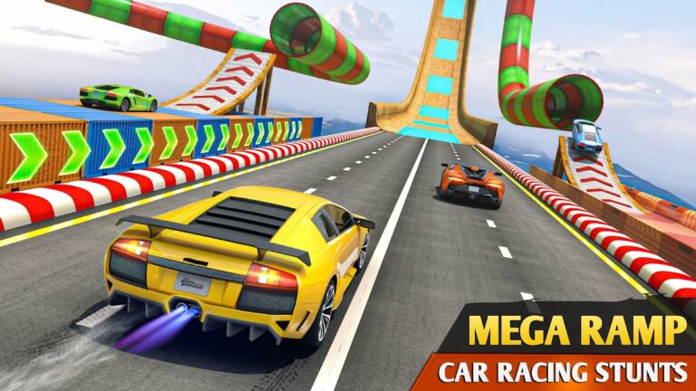 Android 版 兆豐坡汽車特技賽車3D不可能的公路和賽道駕駛遊戲
