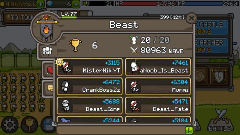 Grow Castle — Tower Defense — скриншот 4