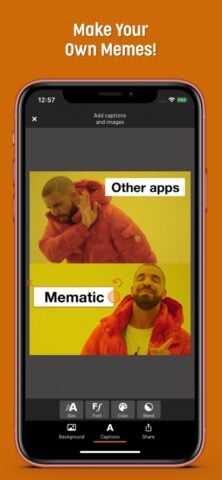 Meme Generator App – Mematic para iOS