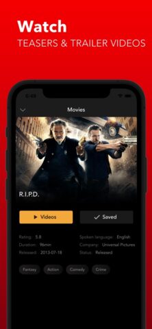 MovieFlix : Movies & TV Shows لنظام iOS