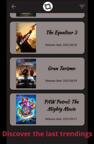 Movies2watch für Android