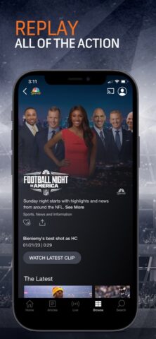 NBC Sports für iOS