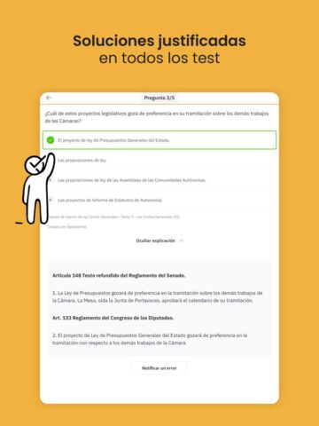 OpositaTest – Test Oposiciones สำหรับ iOS