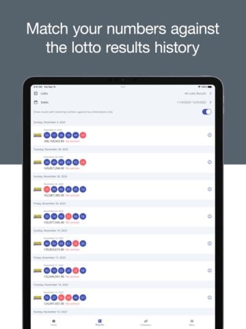 iOS 版 PCSO Lotto Results