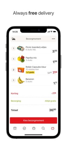 iOS 用 Picnic Online Supermarket