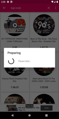 Download de músicas em MP3 para Android