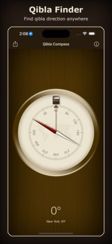 Qibla Kompass (Kaaba Locator) für iOS
