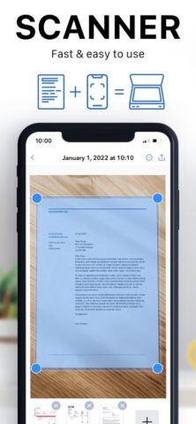 Scanner Document · pour iOS